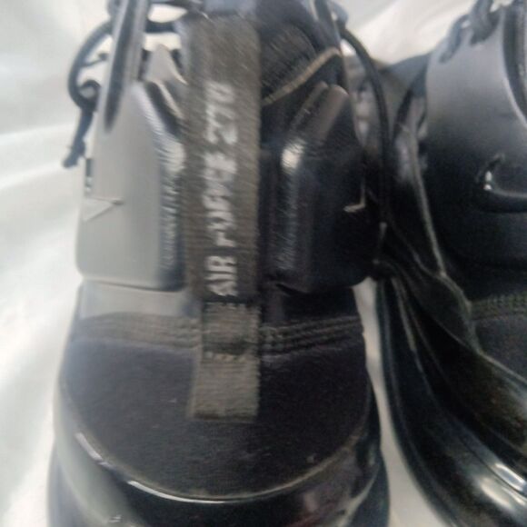 Nike Air Force 270 Triple Black Shoes Mens Size 13  Casual Sneakers